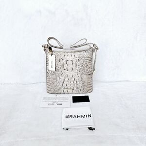 NWT Brahmin FAIREST GREY Katie Crossbody